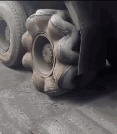 车胎爆搞笑说说